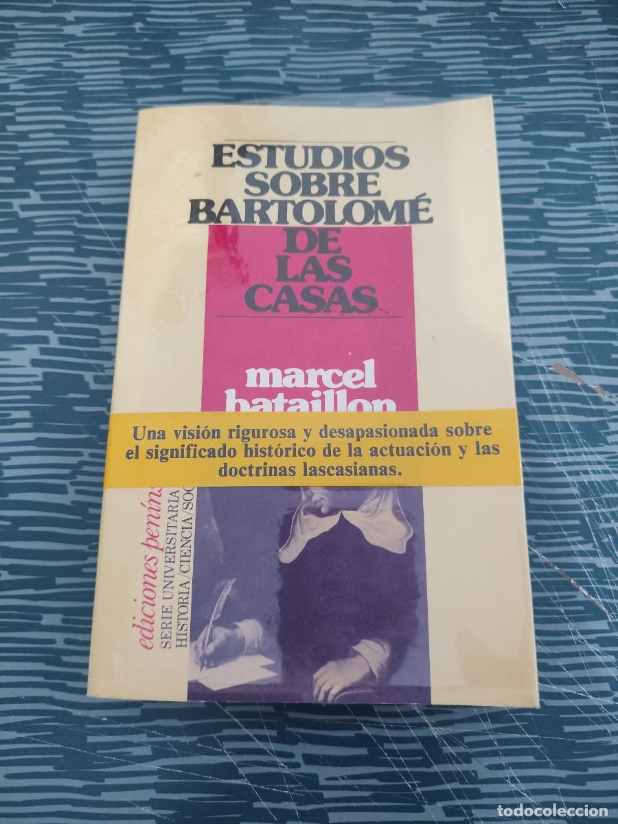 Gebrauchte B&uuml;cher: ESTUDIOS SIBRE BARTOLOM&Eacute; DE LAS CASAS,MARCEL BATAILLON, EDICIONES PEN&Iacute;NSULA,1976,384 P&Aacute;G.