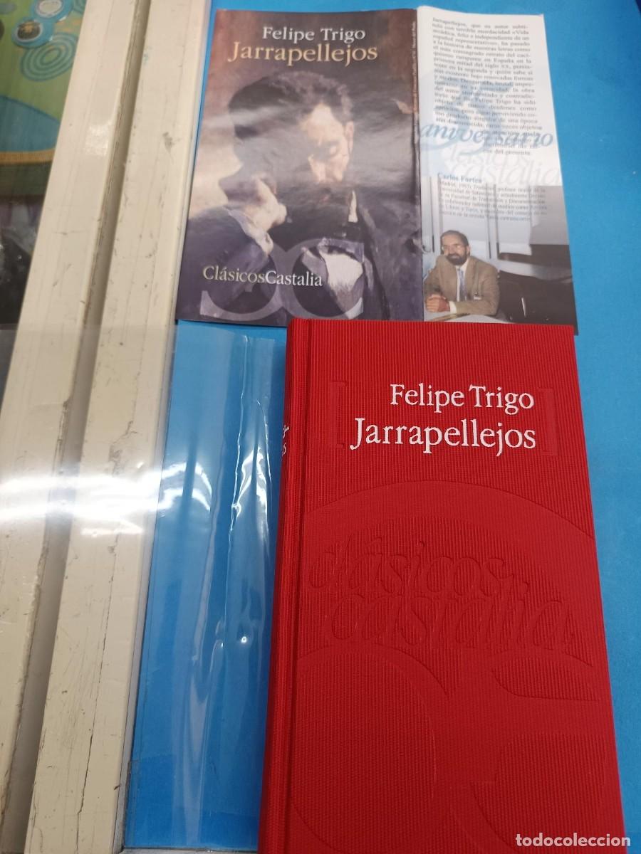 Libros de segunda mano: JARRAPELLEJOS FELIPE TRIGO CLASICOS CASTALIA EDICION EN TAPA DURA LUJO