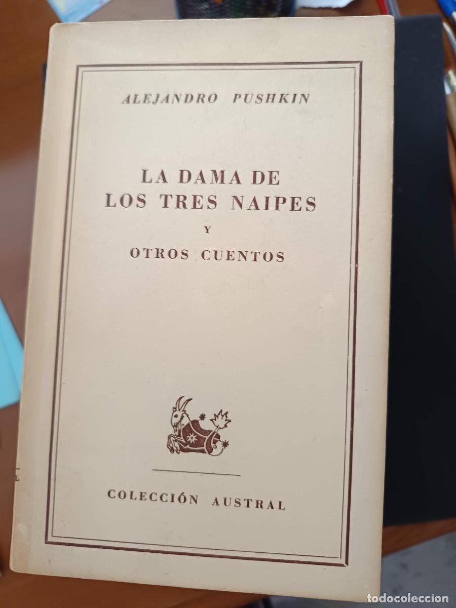 Libros de segunda mano: ALEJANDRO PUSHKIN: LA DAMA DE LOS TRES NAIPES Y OTROS CUENTOS