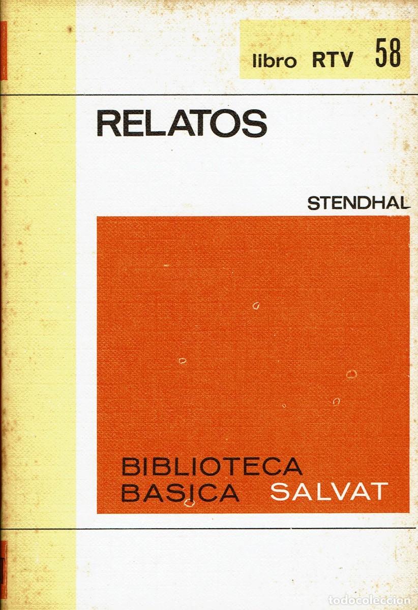 Libros de segunda mano: Relatos / Sthendal / Biblioteca b&aacute;sica Salvat / Libro RTV 58