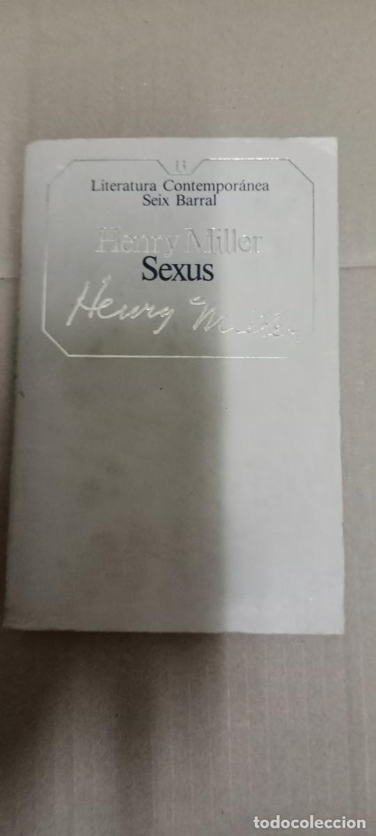 Libros de segunda mano: SEXUS HENRY MILLER LIBRO GG-BGA