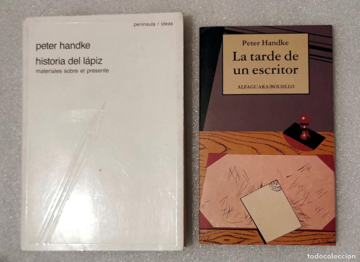 Libros de segunda mano: Historia del l&aacute;piz. Materiales sobre el presente + La tarde de un escritor. Peter Handke