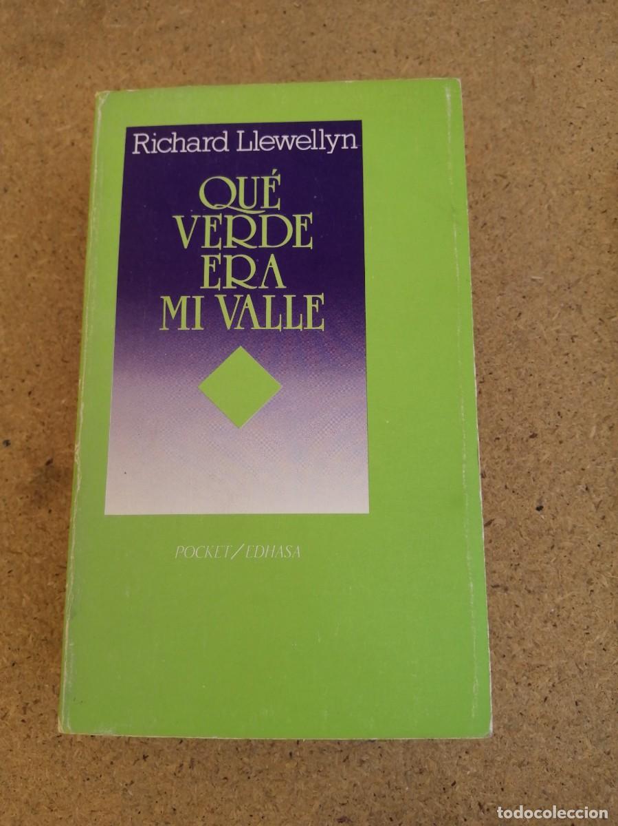 Libros de segunda mano: QUE VERDE ERA MI VALLE (RICHARD LLEWELLYN)