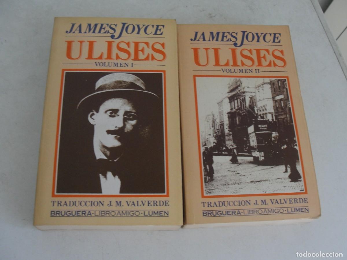 Libros de segunda mano: BRUGUERA 1981 - JAMES JOYCE / ULISES en 2 vol&uacute;menes - A ESTRENAR STOCK DE LIBRERIA - J. M. VALVERDE