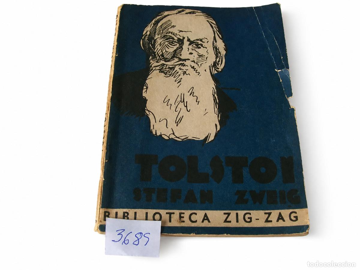 Libros de segunda mano: Stefan Zweig &ndash; Tolstoi &ndash; Biblioteca Zig-Zag &ndash; LM