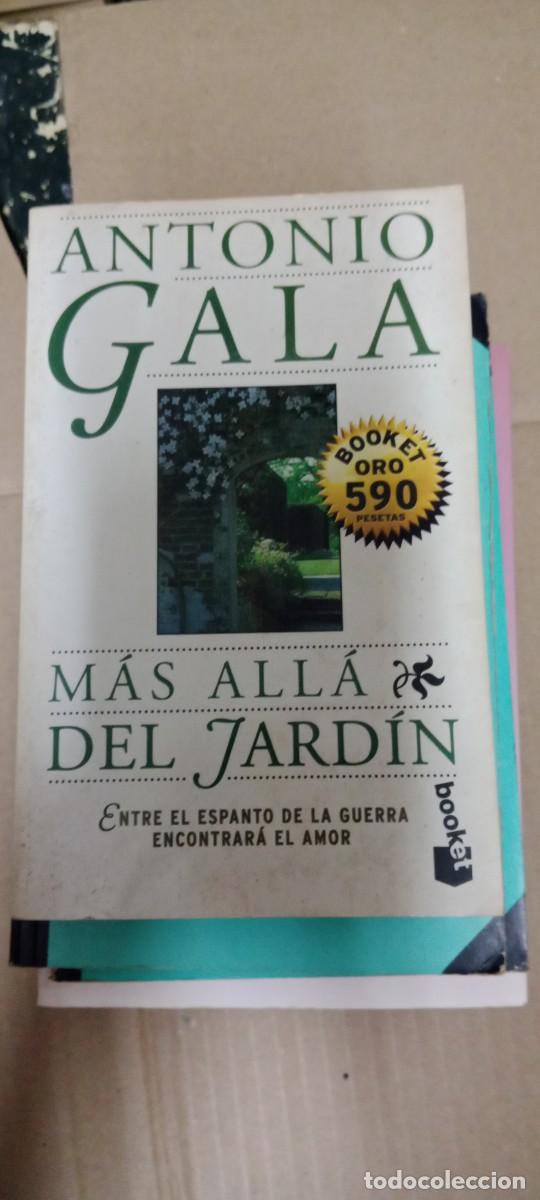 Libros de segunda mano: ANTONIO GALA MAS ALLA DEL JARDIN LIBRO GG-BGA