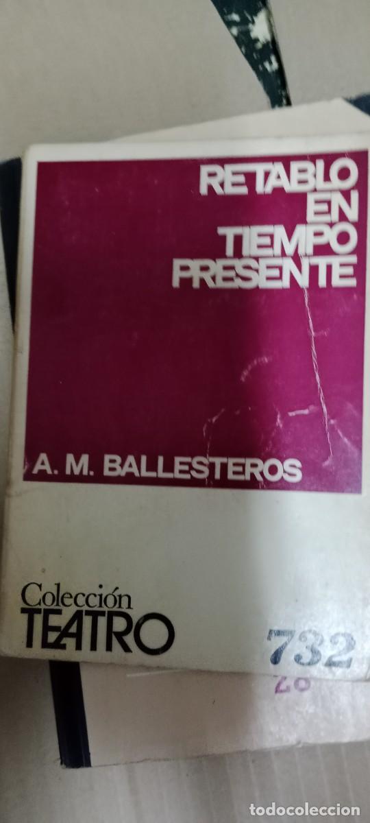 Libros de segunda mano: Retablo en tiempo presente - Mart&iacute;nez Ballesteros, Antonio LIBRO GG-BGA