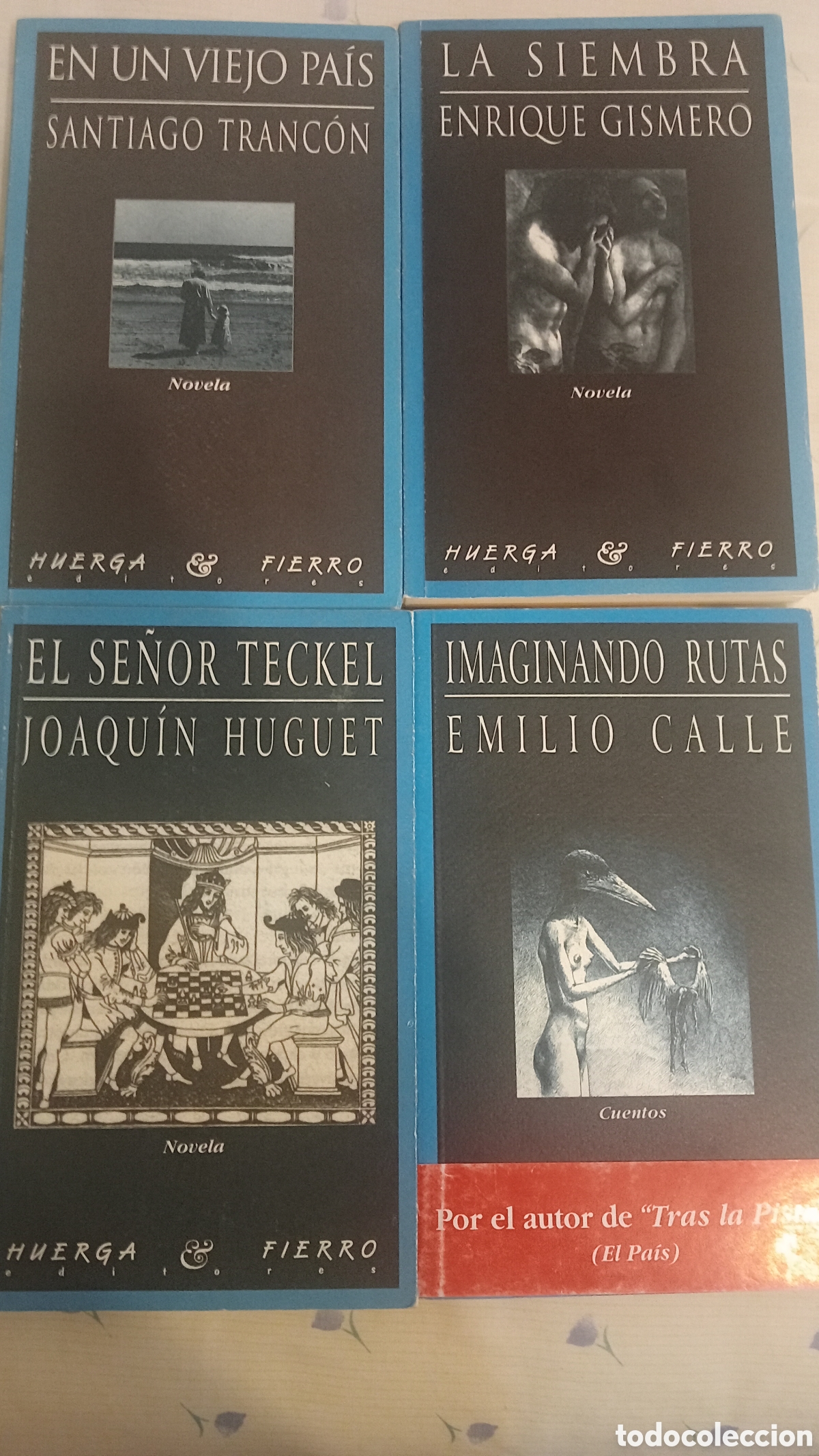 Libros de segunda mano: Lote de 4 novelas contempor&aacute;neas de autores espa&ntilde;oles. Primeras ediciones