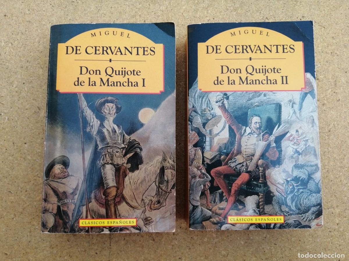 Libros de segunda mano: DON QUIJOTE DE LA MANCHA (MIGUEL DE CERVANTES) DOS VOLUMENES