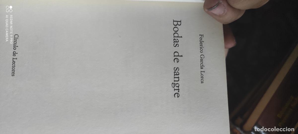 Libros de segunda mano: Lorca. Bodas de sangre