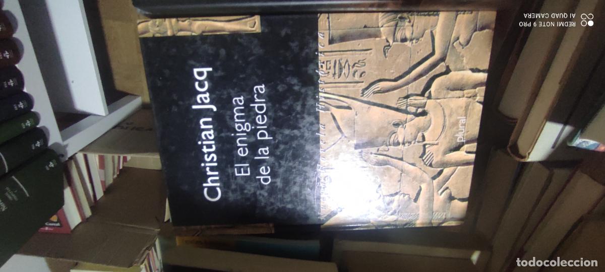 Libros de segunda mano: Jacq. El enigma de la piedra