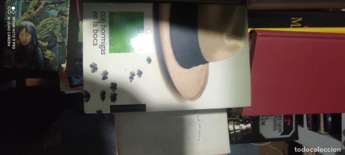 Libros de segunda mano: AMANECER CON HORMIGAS EN LA BOCA MIGUEL BARROSO