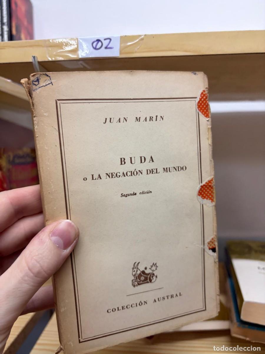 Libros de segunda mano: 02 Buda o la negaci&oacute;n del mundo &mdash; Juan Mar&iacute;n &mdash; Espasa-Calpe, Colecci&oacute;n Austral