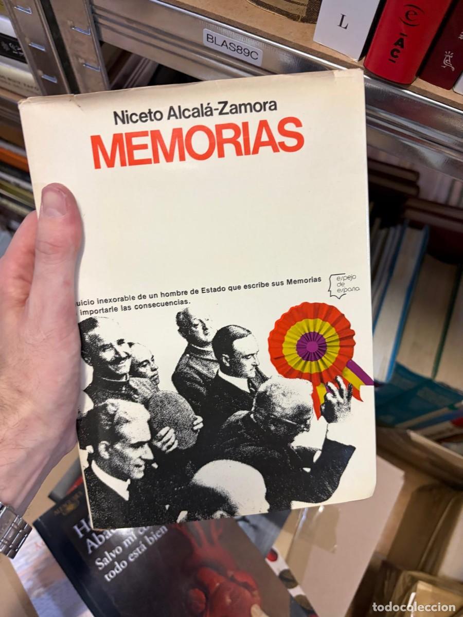 Libros de segunda mano: BLAS89C Memorias &mdash; Niceto Alcal&aacute;-Zamora &mdash; Editorial Planeta