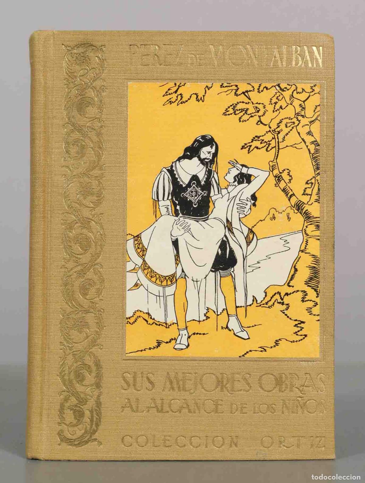 Libros de segunda mano: Sus mejores obras al alcance de los ni&ntilde;os - JUAN PEREZ DE MONTALBAN.