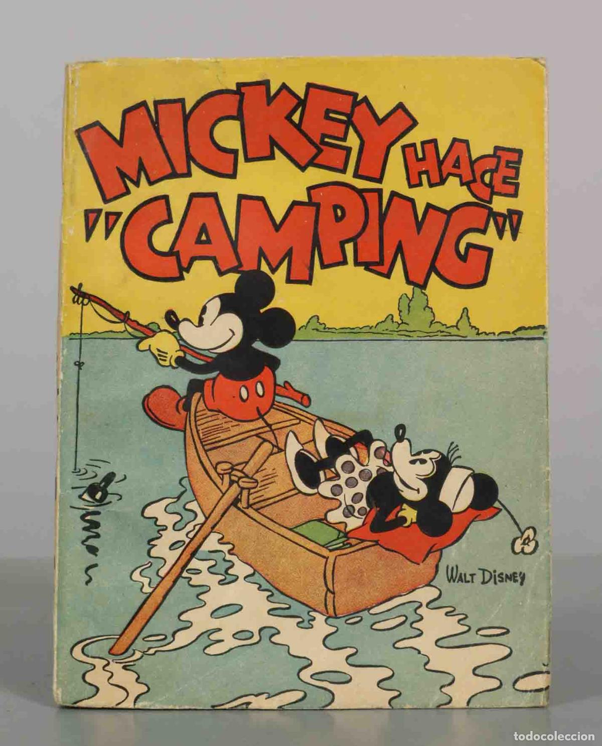Libros de segunda mano: Mickey hace Camping - Walt Disney - Editorial Molino