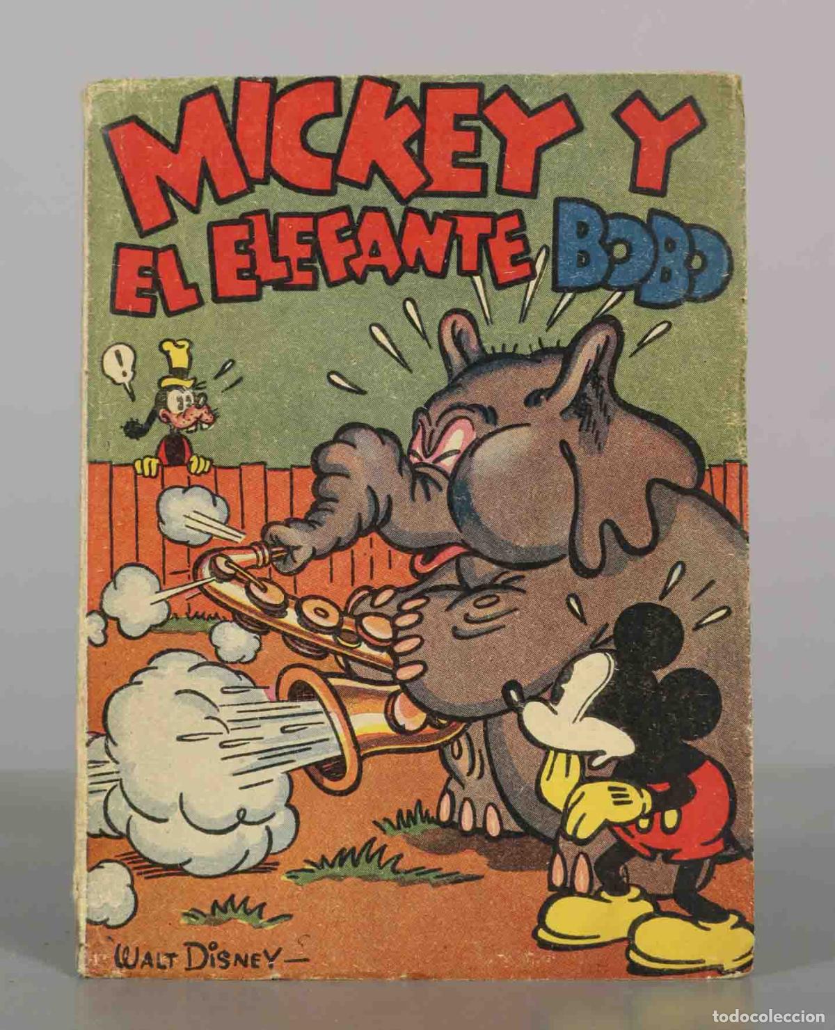 Libros de segunda mano: Mickey y el elefante Bobo - Walt Disney - Editorial Molino