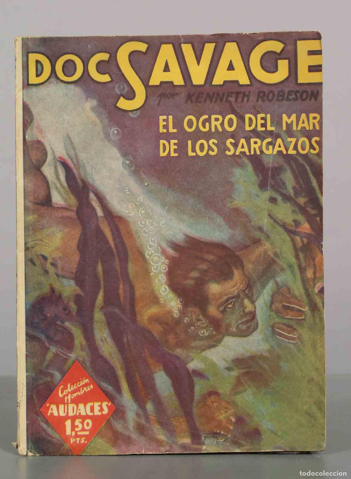 Livros em segunda m&atilde;o: Doc Savage - El ogro del mar de los Sargazos - Kenneth Robes
