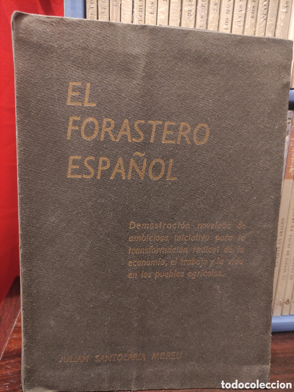 Libros de segunda mano: EL FORASTERO ESPA&Ntilde;OL - JULIAN SANTOLARIA MOREU - 1964 - 1.&ordf; EDICION