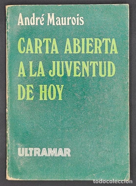 Libros de segunda mano: Carta abierta a la juventud de hoy