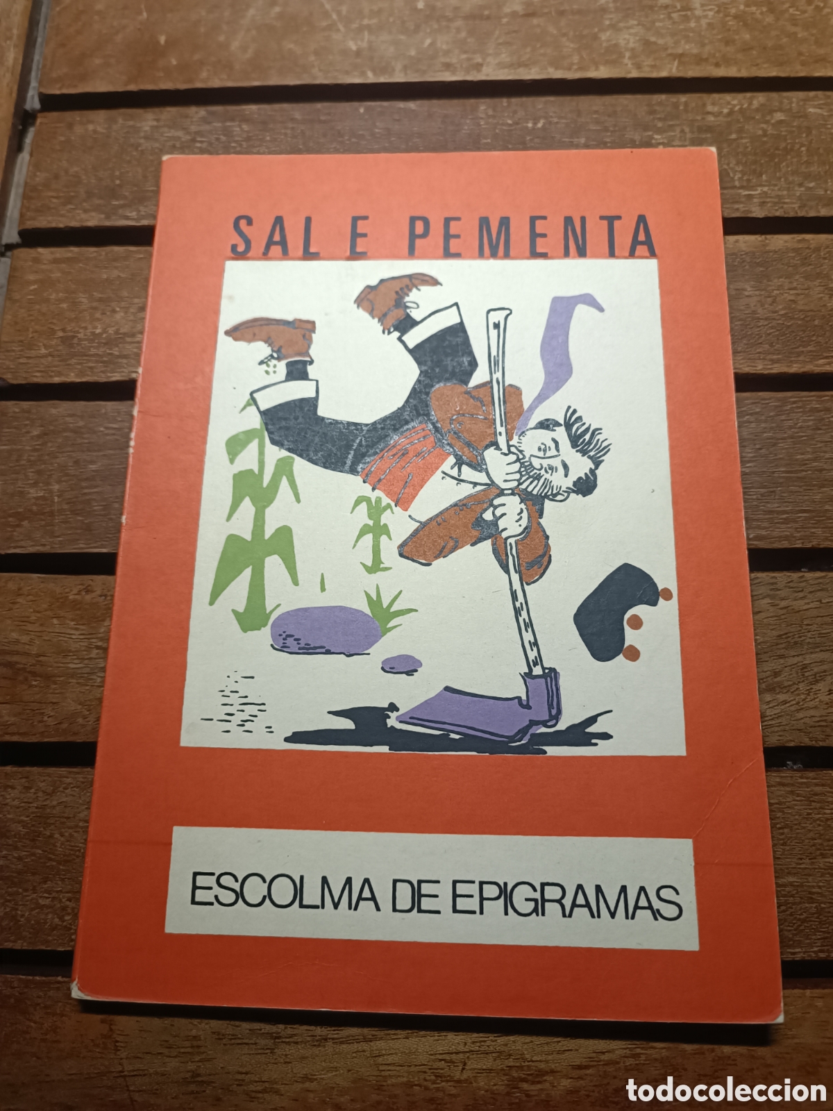 Libros de segunda mano: Sal e pementa escolma de epigramas o moucho 4. 3 edici&oacute;n 1971 castrelos trinca de poetas