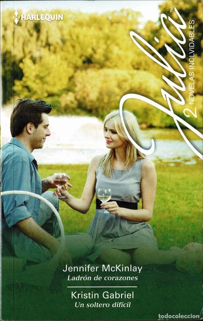 Libros de segunda mano: Ladr&oacute;n de corazones. Un soltero dif&iacute;cil - Jennifer McKinlay, Kristin Gabriel