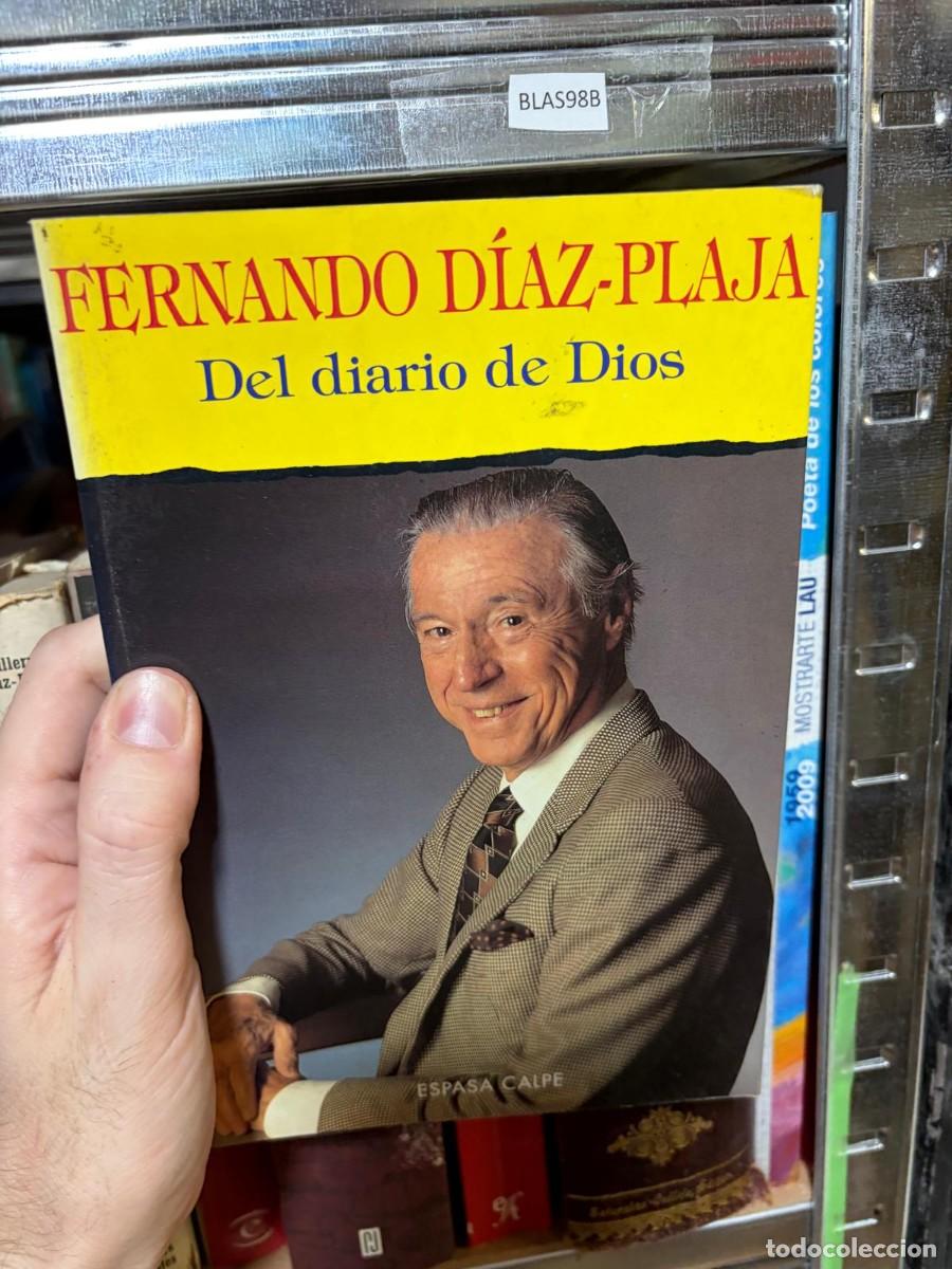 Libros de segunda mano: BLAS98B Del diario de Dios &mdash; Fernando D&iacute;az-Plaja &mdash; Espasa-Calpe