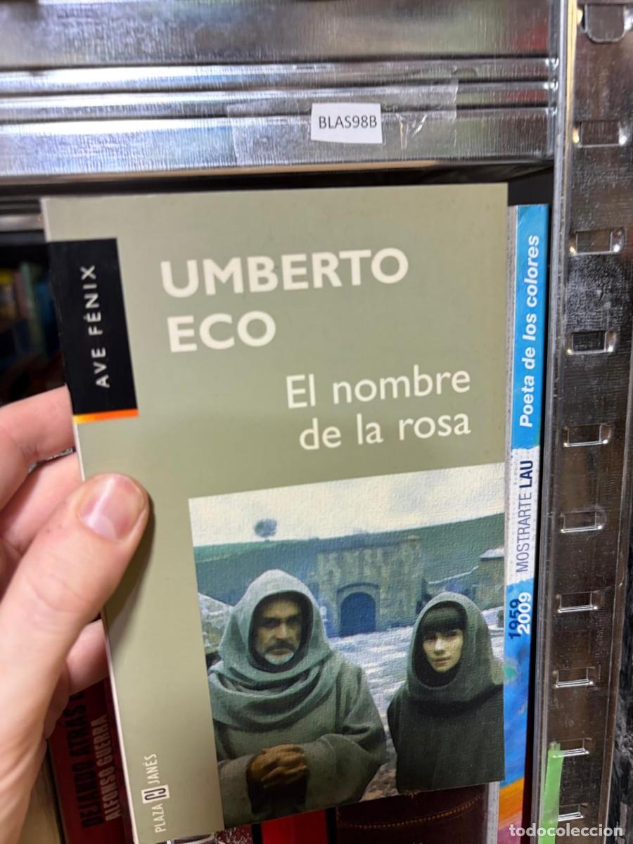Libros de segunda mano: BLAS98B El nombre de la rosa &mdash; Umberto Eco &mdash; Plaza & Jan&eacute;s