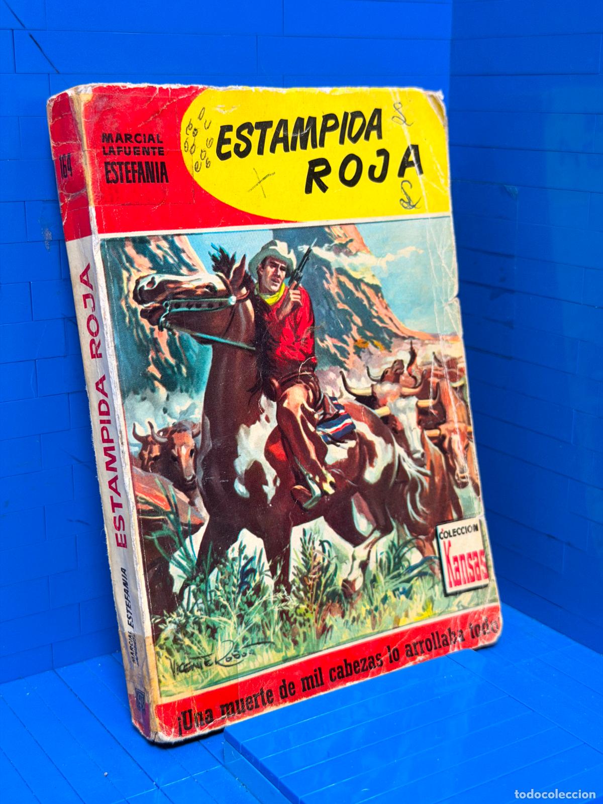 Livres d'occasion: ESTAMPIDA ROJA &ndash; COLECCION KANSAS &ndash; ED. BRUGUERA