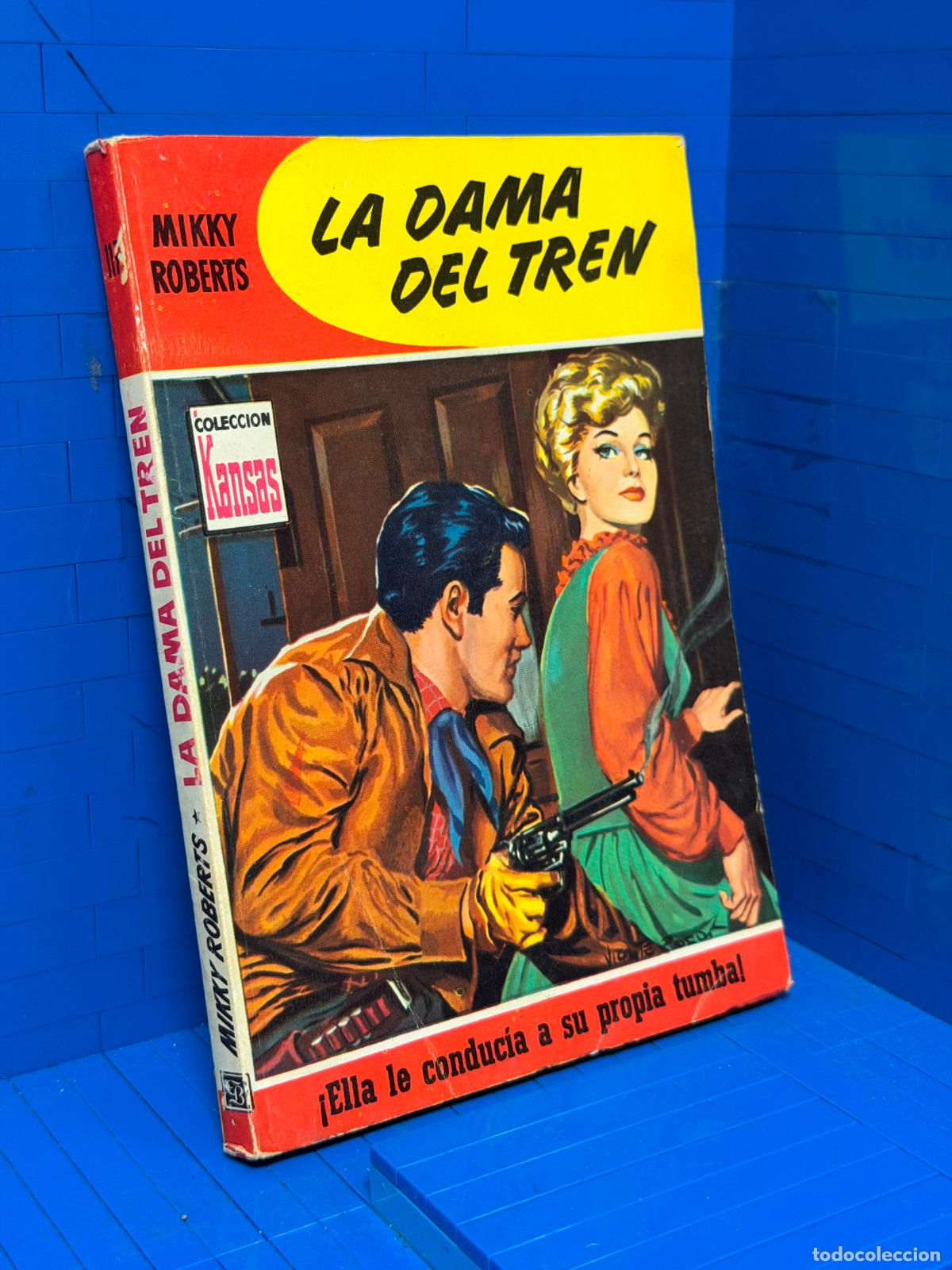 Libros de segunda mano: LA DAMA DEL TREN &ndash; COLECCION KANSAS &ndash; ED. BRUGUERA
