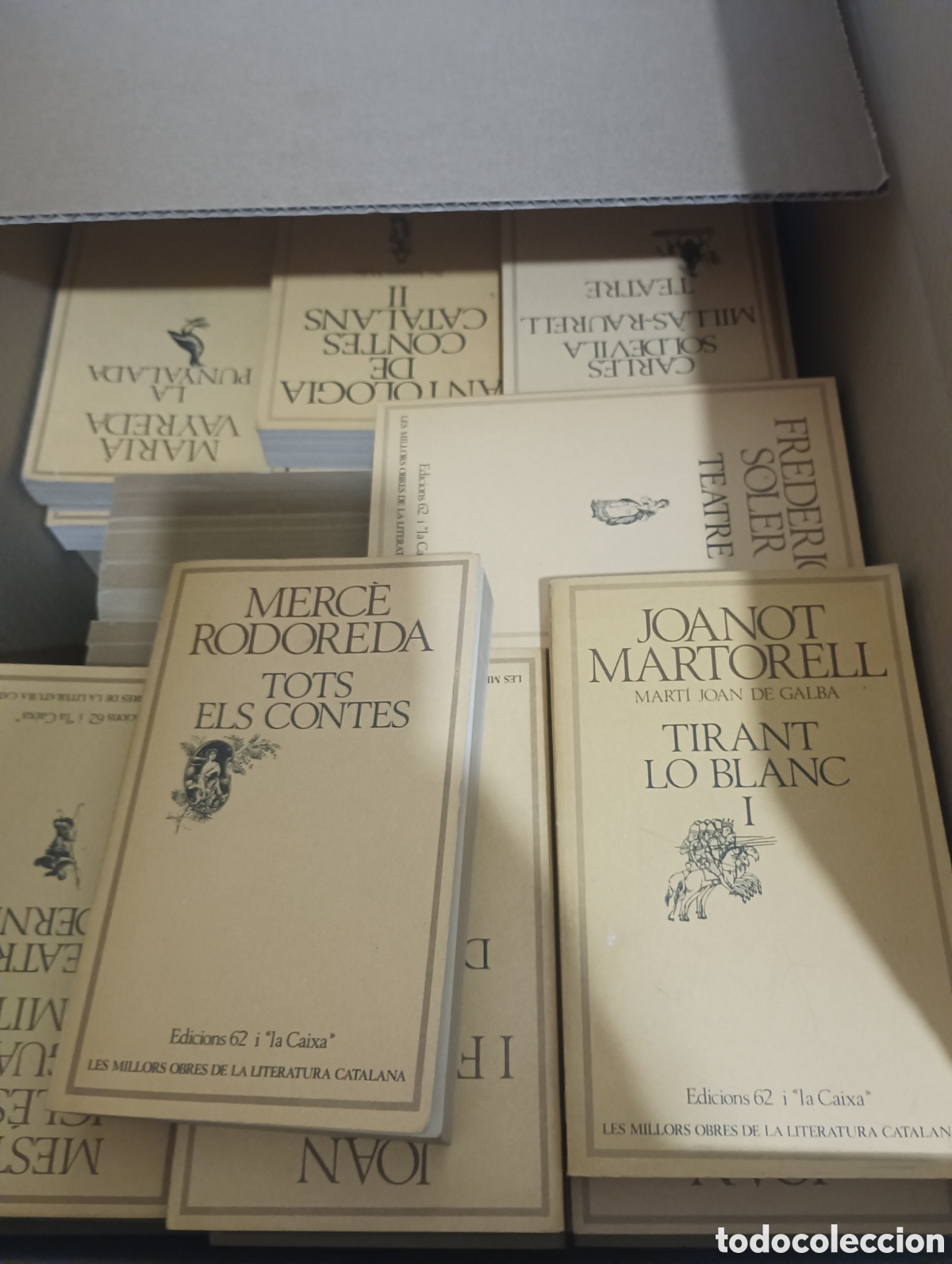 Second hand books: Edicions 62 i La Caixa