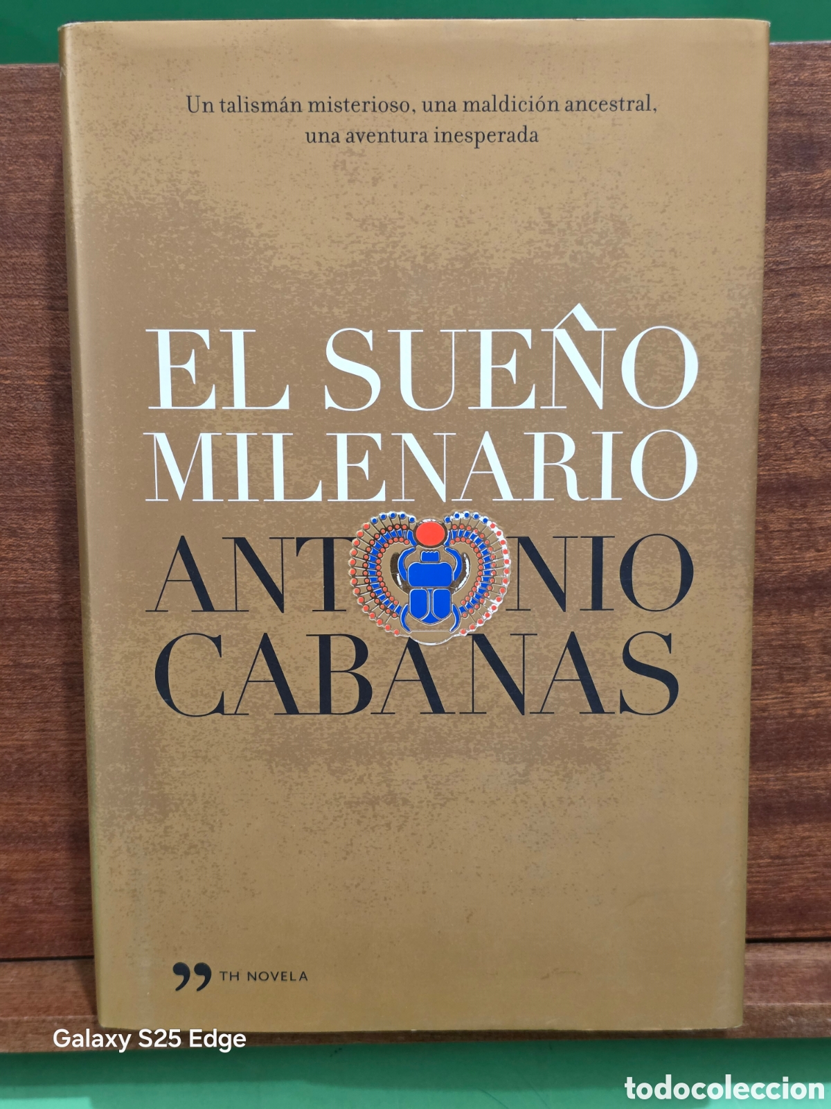 Libros de segunda mano: ANTONIO CABANAS...&rdquo;&rdquo;EL SUE&Ntilde;O MILENARIO&rdquo;&rdquo;...TH TEMAS DE HOY...2008...