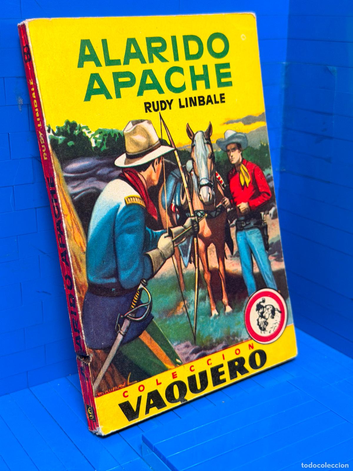 Second hand books: ALARIDO APACHE &ndash; COLECCION VAQUERO &ndash; ED. BRUGUERA