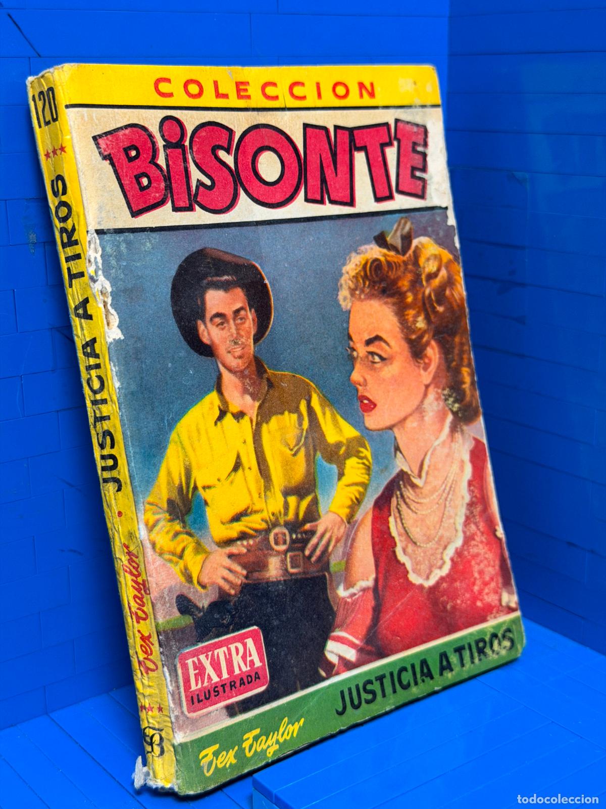 Second hand books: JUSTICIA A TIROS &ndash; COLECCION BISONTE &ndash; ED. BRUGUERA