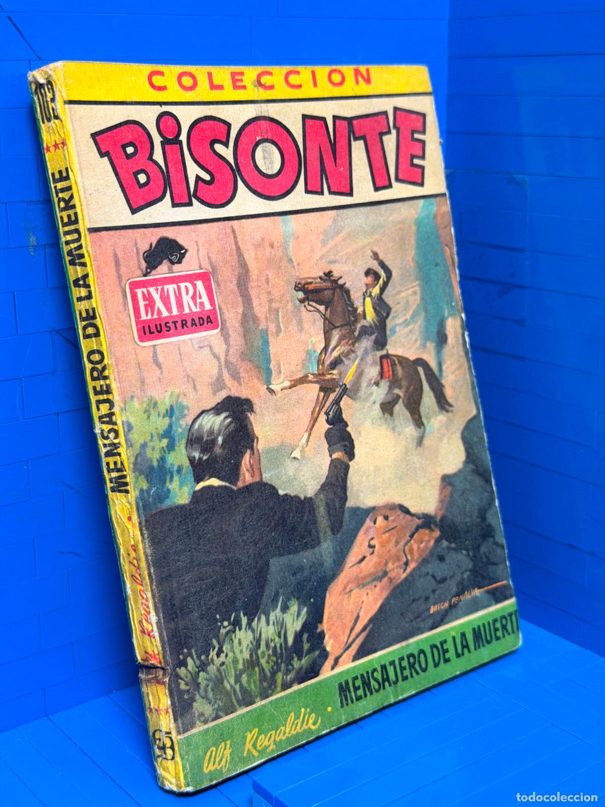 Second hand books: MENSAJERO DE LA MUERTE &ndash; COLECCION BISONTE &ndash; ED. BRUGUERA