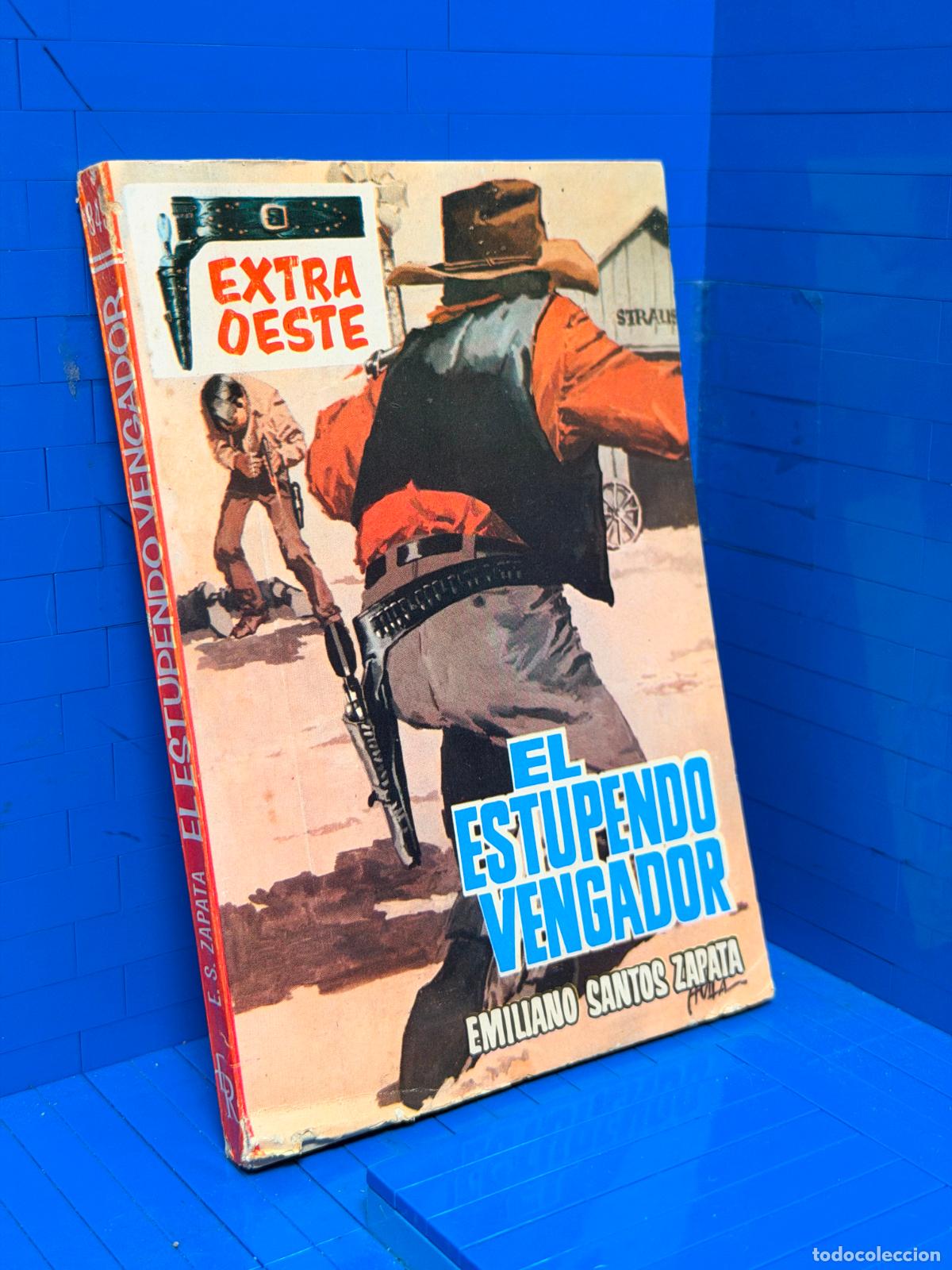 Libros de segunda mano: EL ESTUPENDO VENGADOR &ndash; EXTRA OESTE &ndash; ED. ROLLAN