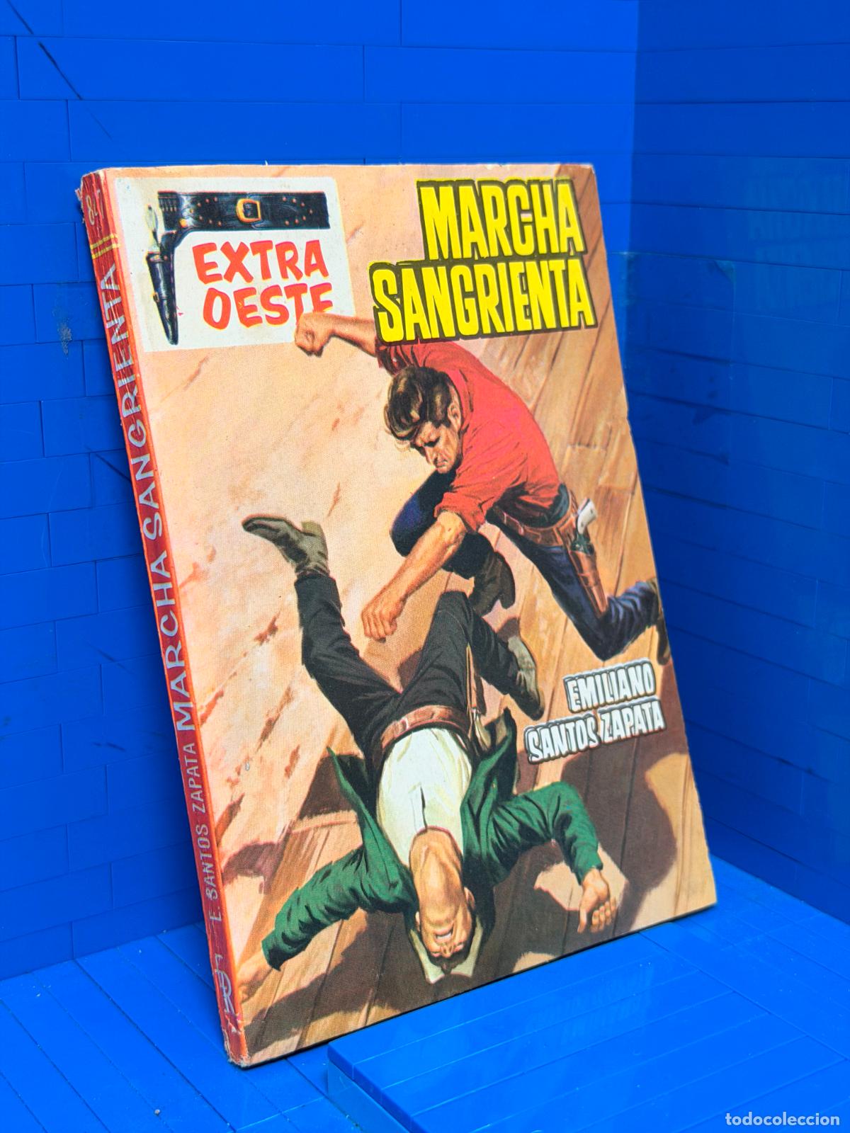 Libros de segunda mano: MARCHA SANGRIENTA &ndash; EXTRA OESTE &ndash; ED. ROLLAN