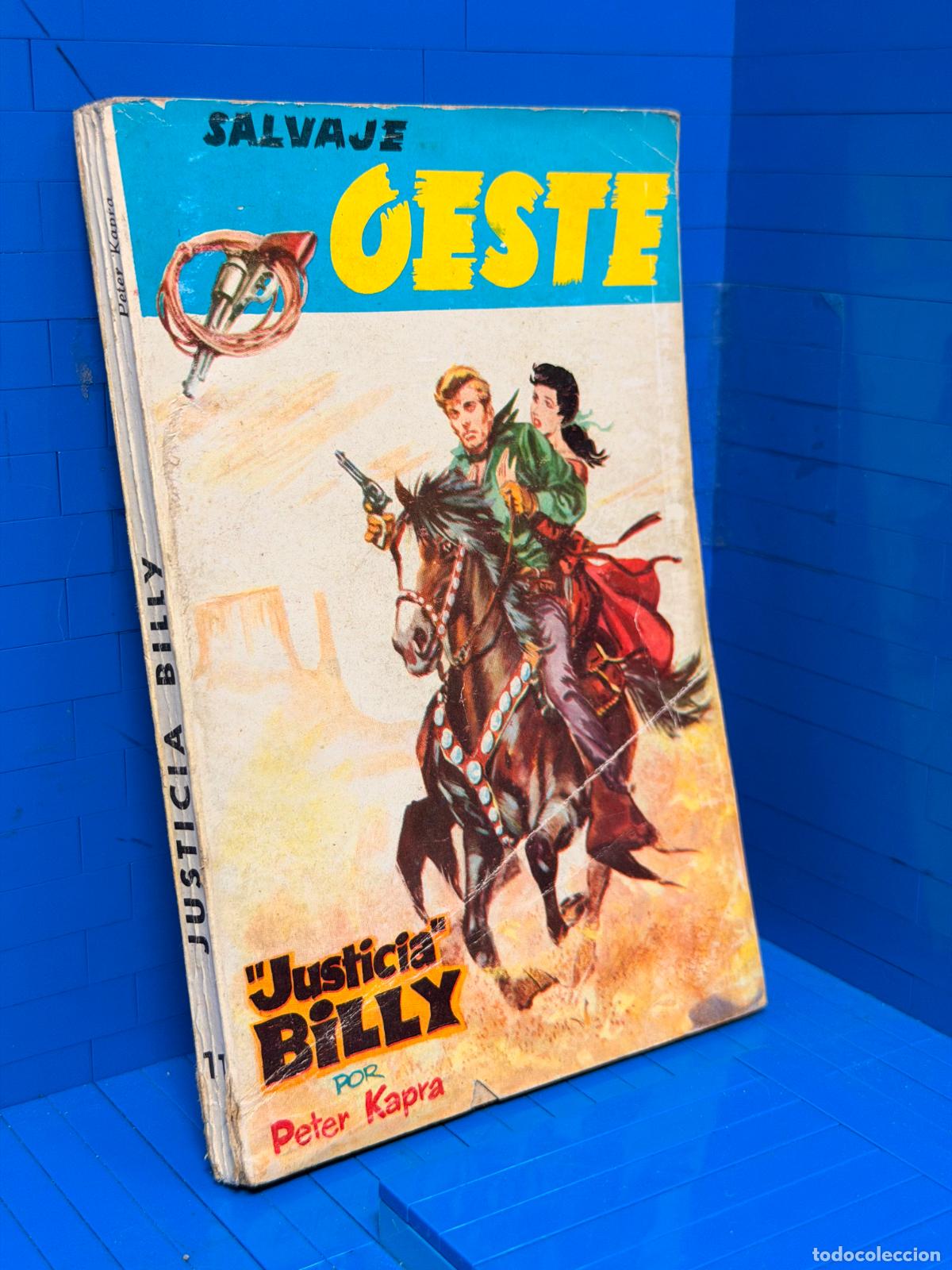 Libros de segunda mano: JUSTICIA BILLY &ndash; SALVAJE OESTE &ndash; ED. FERMA