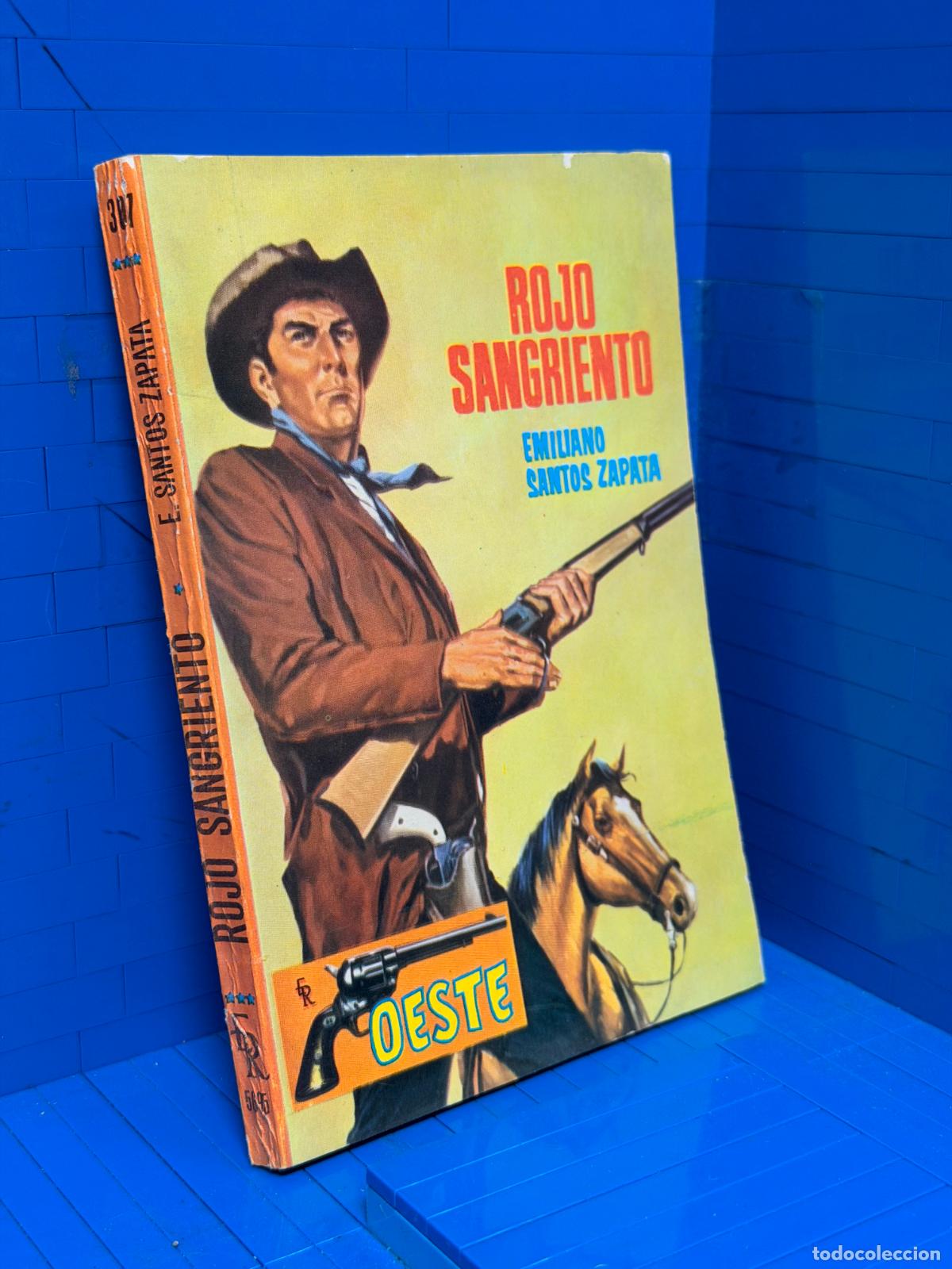 Libros de segunda mano: ROJO SANGRIENTO &ndash; EXTRA OESTE &ndash; ED. ROLLAN