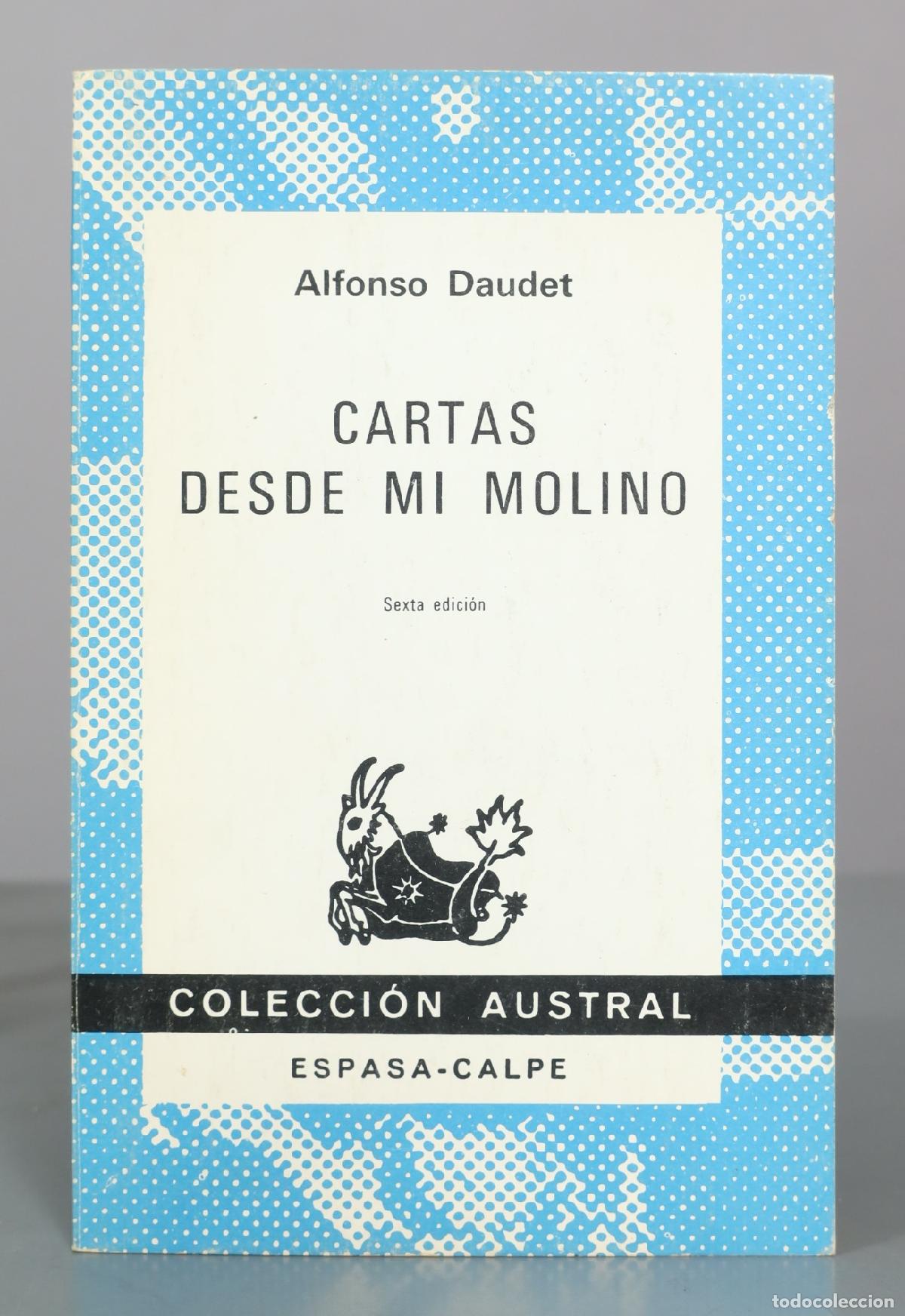 Libros de segunda mano: Cartas desde mi molino - Alfonso Daudet - Editorial Espasa-Calpe austral