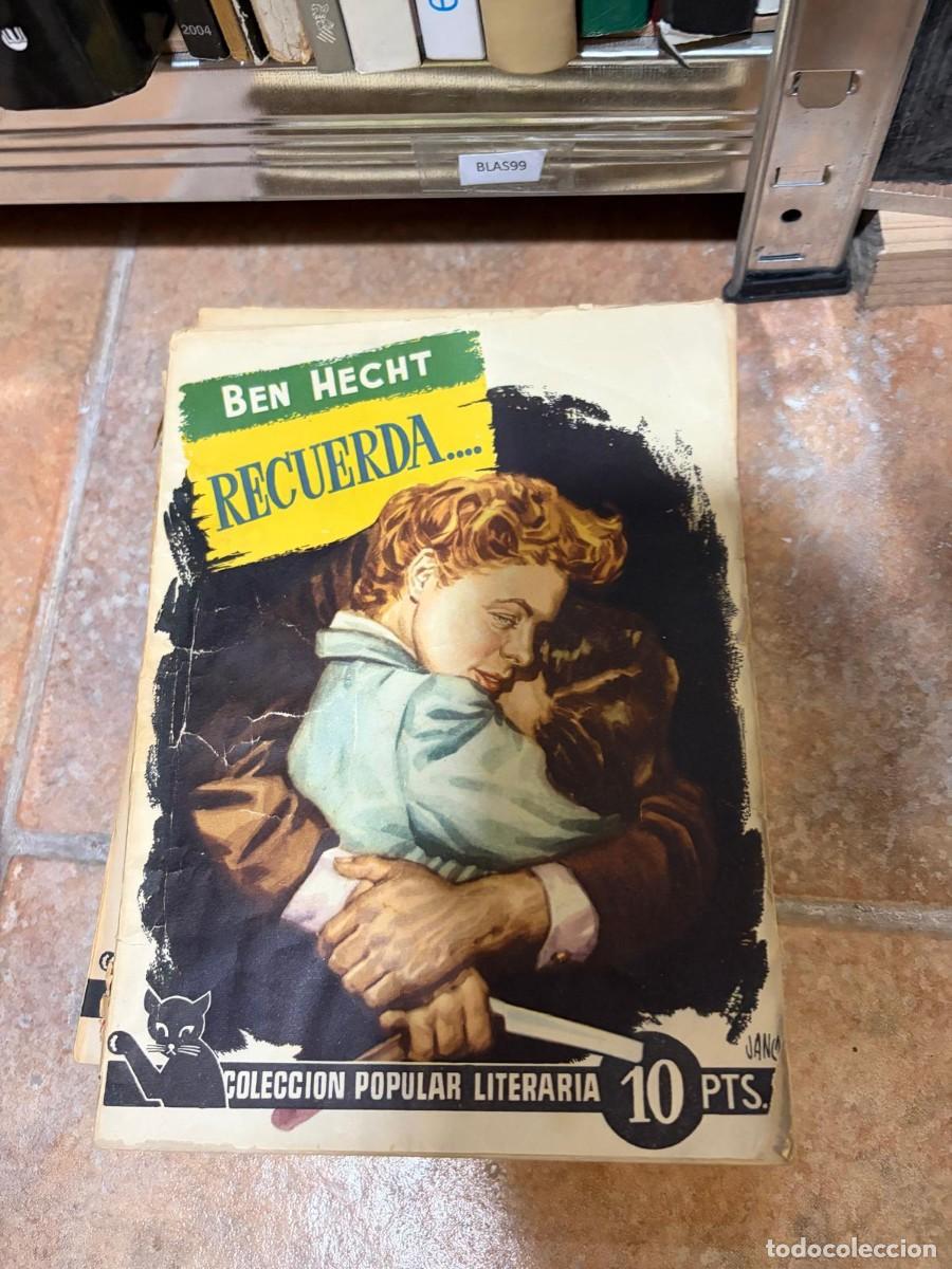 Libros de segunda mano: BLAS99 - BEN HECHT- RECUERDA