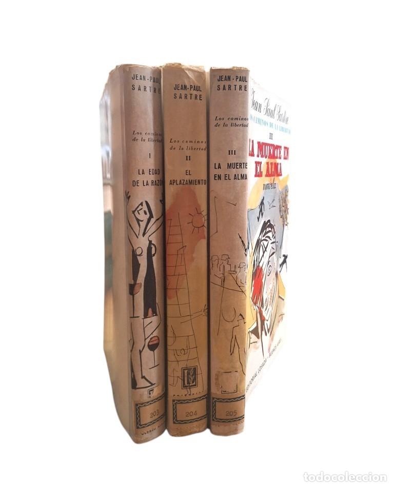 Libros de segunda mano: Sartre, Jean Paul.- LA EDAD DE LA RAZ&Oacute;N (I-II-III)