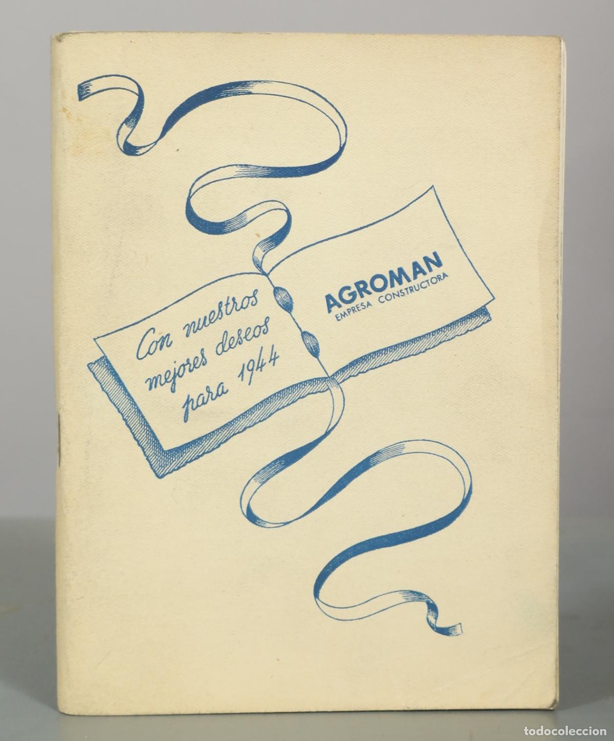 Libros de segunda mano: Agroman - Con nuestros mejores deseos para - Empresa Constructora