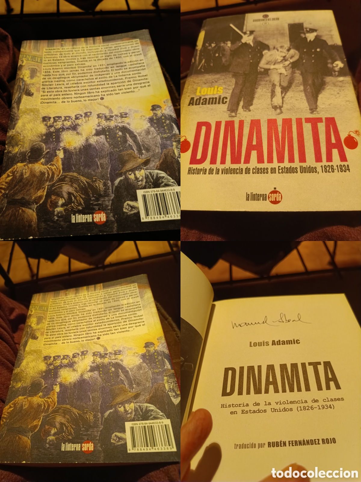 Libros de segunda mano: Dinamita-Louis Andamic