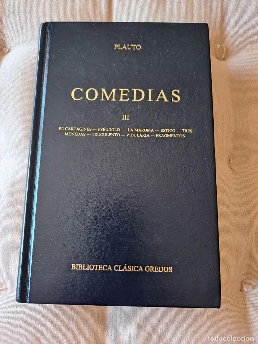 Gebrauchte B&uuml;cher: Comedias III Plauto Biblioteca cl&aacute;sica Gredos