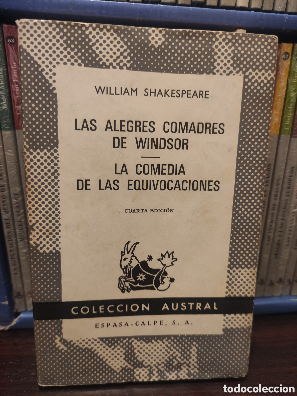 Libros de segunda mano: LAS ALEGRES COMADRES DE WINDSOR / LA COMEDIA DE LAS EQUIVOCACIONES - WILLIAM SHAKESPEARE