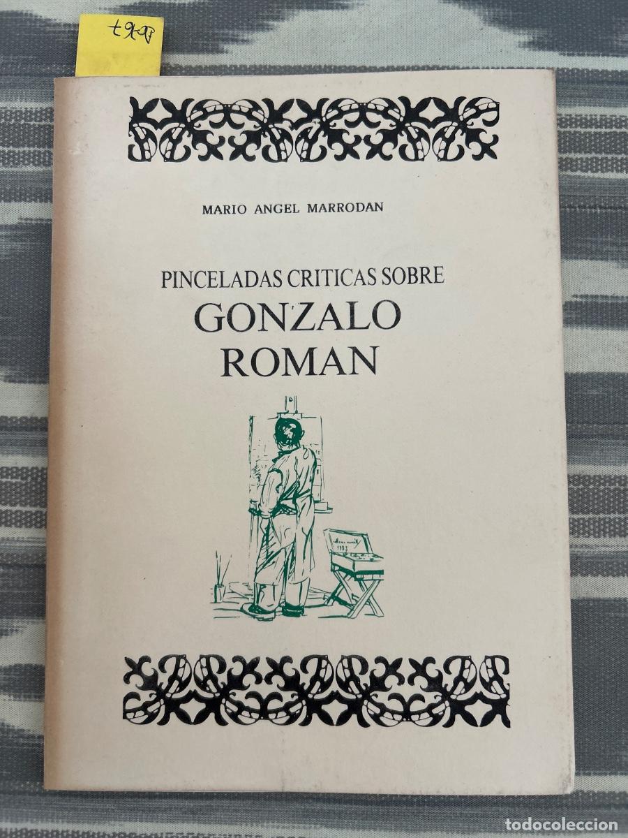 Gebrauchte B&uuml;cher: PINCELADAS CRITICAS SOBRE GONZALO ROMAN, MARIO ANGEL MARRODAN