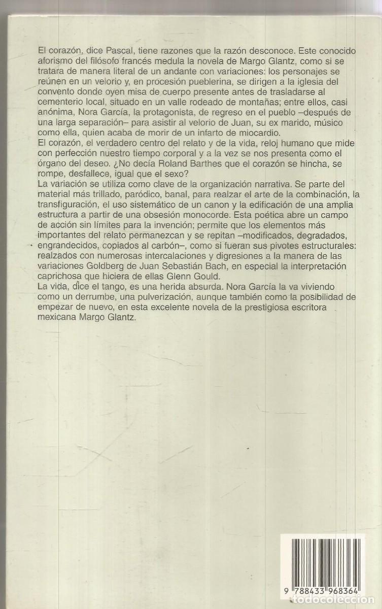 Libros de segunda mano: MARGO GLANTZ. EL RASTRO. ANAGRAMA. PRIMERA EDICION - Foto 2