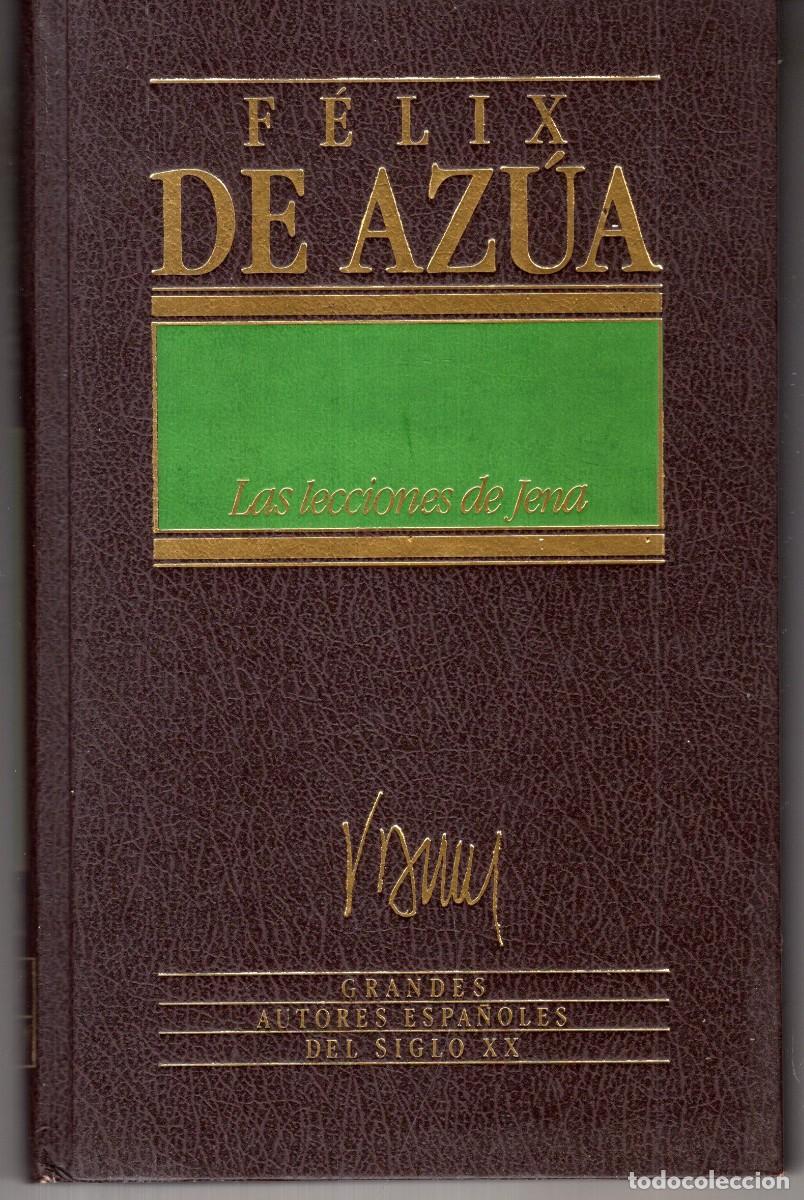 Libros de segunda mano: LAS LECCIONES DE JENA (FELIX DE AZUA) ED. ORBIS - CARTONE - BUEN ESTADO - OFI15J