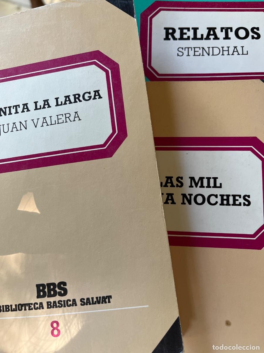 Second hand books: Las 1000 y 1/ Relatos de Stendhal/ Juanita la Larga de Valera; BBS